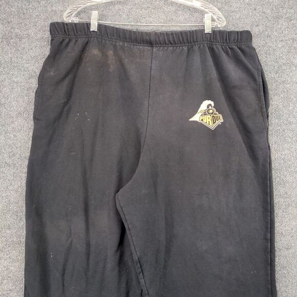 TCX Apparel Purdue University Boilermakers Sweatpants Mens Size XL Black Logo - Picture 6 of 16